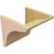 Ekena Millwork 12"W x 12"D x 12"H Wide Olympic Rough Cedar Woodgrain TimberThane Corbel, Primed Tan CORUR12X12X12OLYRCPR - alternate 4
